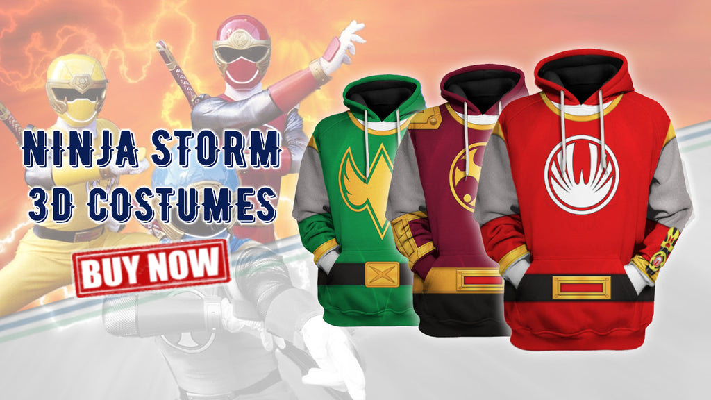 Power Rangers Ninja Storm 3D Costumes