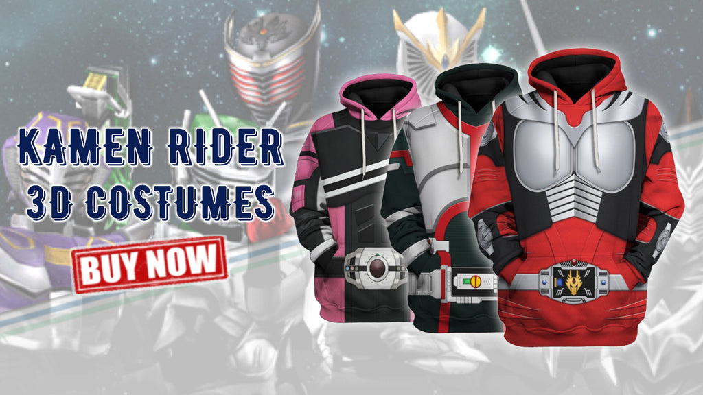 Superhero Fashion: Unique Kamen Rider Apparel Collection
