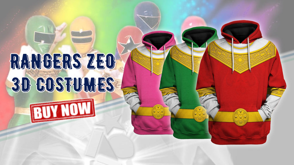 Power Rangers Zeo 3D Costumes