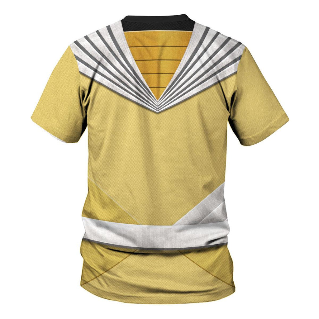 Cosmic Fury Yellow Ranger Hoodies Sweatshirt T-shirt ZipHoodies Sweatpants - Gearhomie.com
