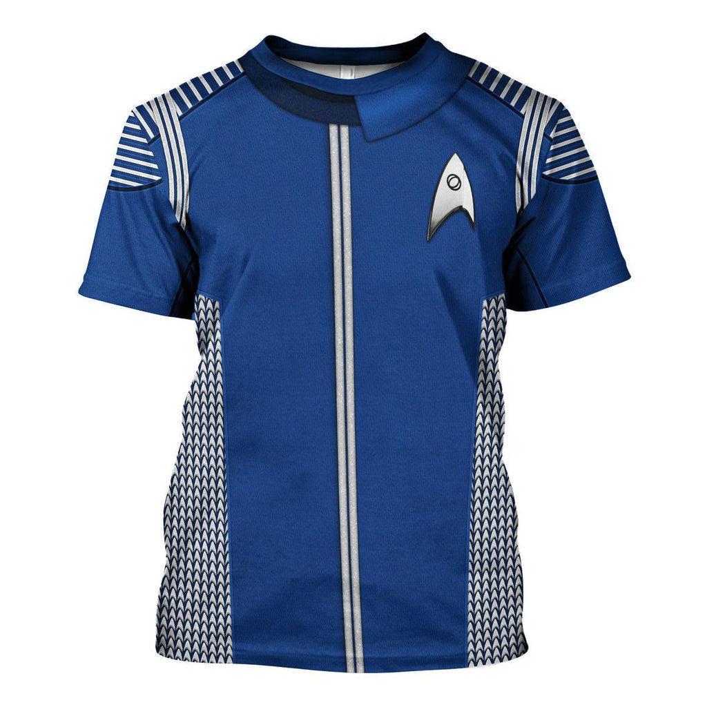 Discovery Uniform Silver Hoodie Sweatshirt T-Shirt Sweatpants Apparel - Gearhomie.com