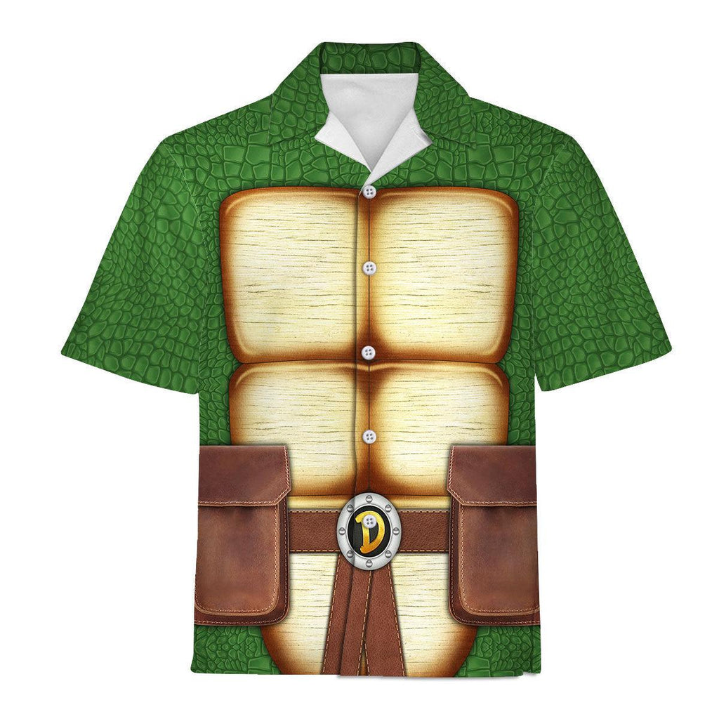 Gearhomie Donatello Ninja Turtles Costume Hoodie Sweatshirt T-Shirt ZipHoodie Sweatpants - Gearhomie.com