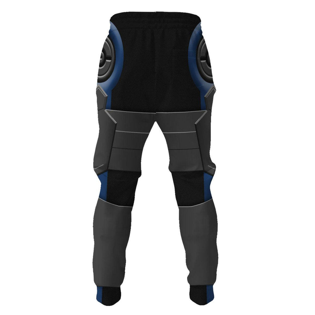Gearhomie Garrus Vakarian Hoodie Sweatshirt T-shirt Sweatpants Outfit Cosplay Costumes - Gearhomie.com