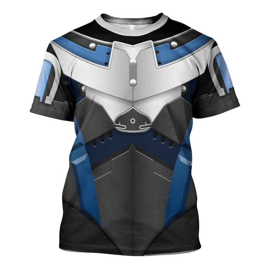 Gearhomie Garrus Vakarian Hoodie Sweatshirt T-shirt Sweatpants Outfit Cosplay Costumes - Gearhomie.com