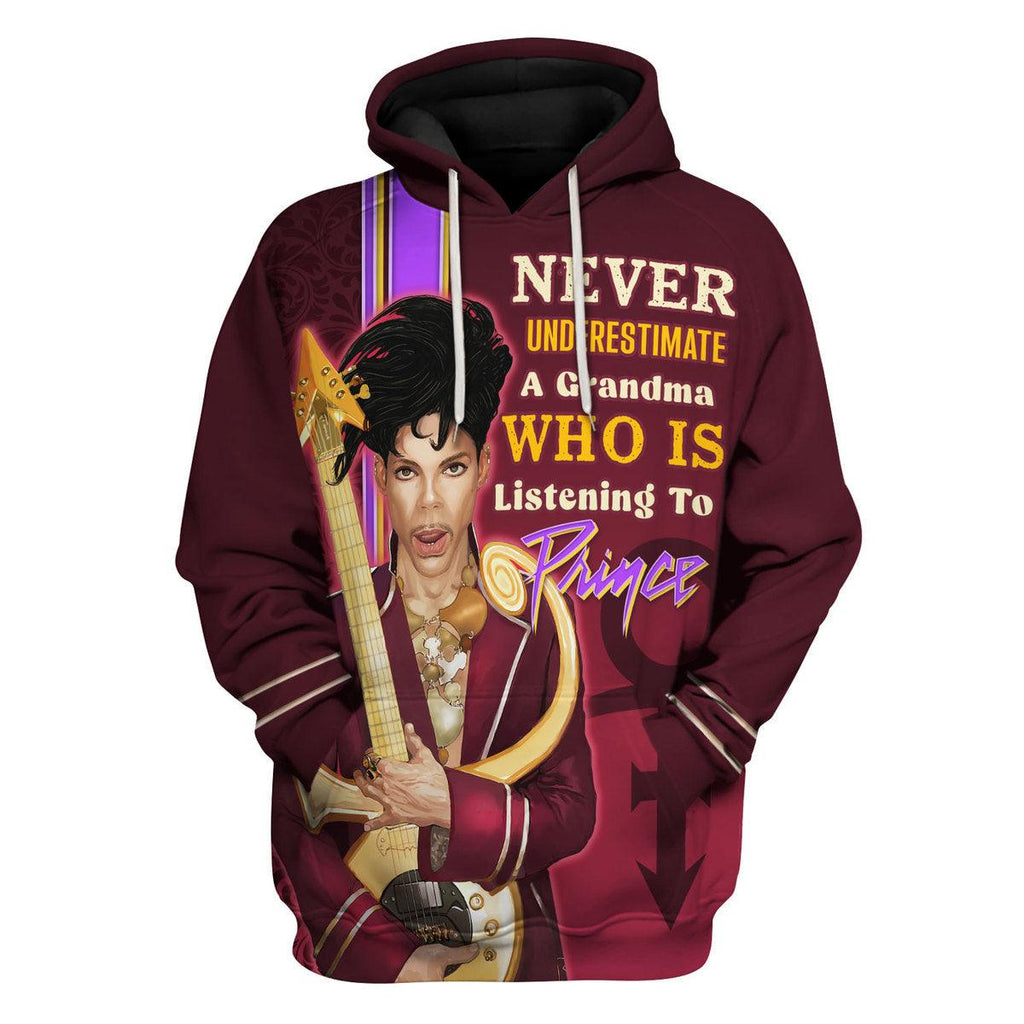 Gearhomie Prince A Strong Spirit Transcends Rules Unisex Pullover Hoodie, Sweatshirt, T-Shirt - Gearhomie.com