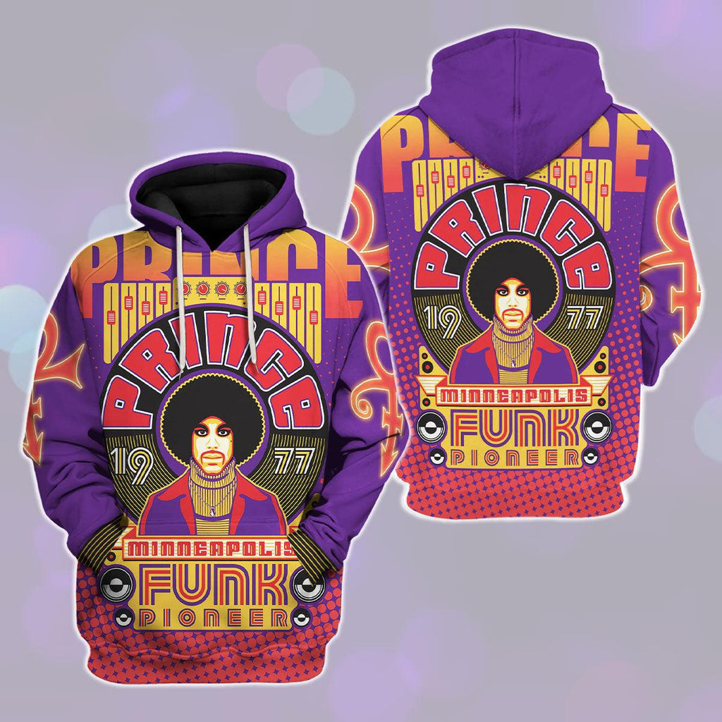 Gearhomie Prince Funk Pioneer Rock Unisex Pullover Hoodie, Sweatshirt, T-Shirt - Gearhomie.com