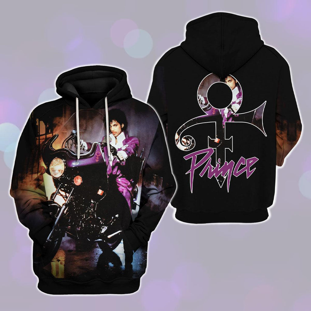 Gearhomie Prince Purple Rain Cover Unisex Pullover Hoodie, Sweatshirt, T-Shirt - Gearhomie.com