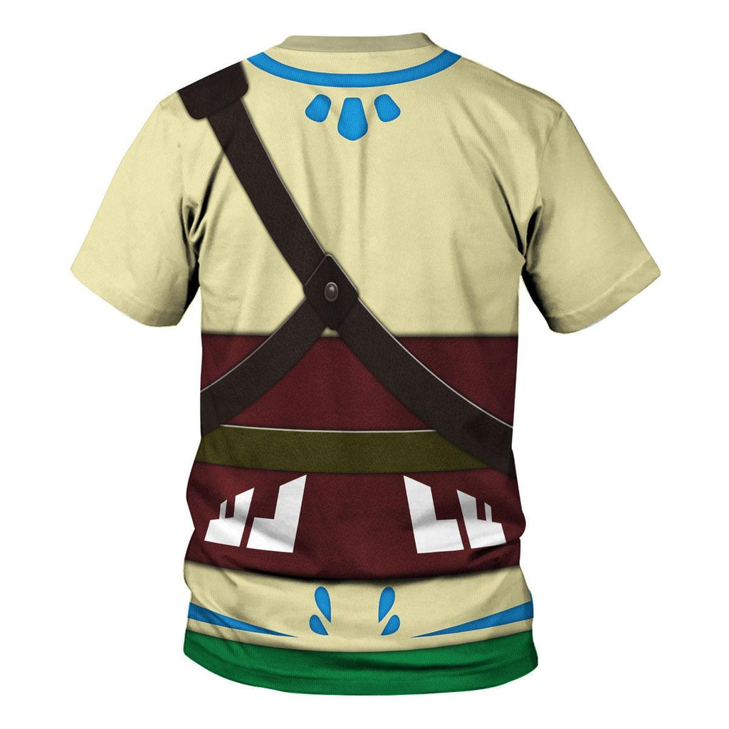 Skyloft Uniform - Skyward Sword Link Attire Unisex Hoodie Sweatshirt T-shirt Sweatpants Cosplay - Gearhomie.com