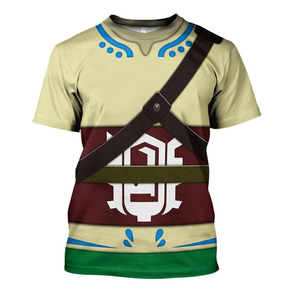 Skyloft Uniform - Skyward Sword Link Attire Unisex Hoodie Sweatshirt T-shirt Sweatpants Cosplay - Gearhomie.com