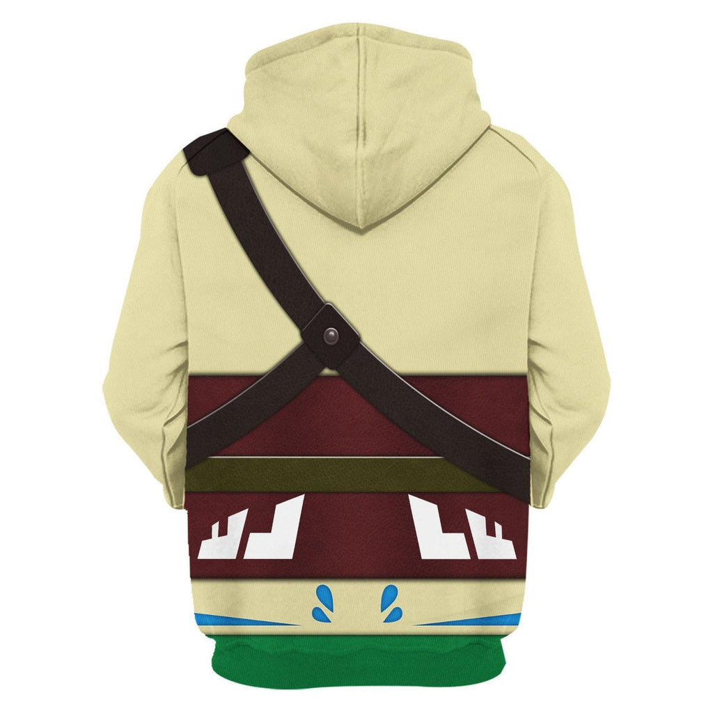 Skyloft Uniform - Skyward Sword Link Attire Unisex Hoodie Sweatshirt T-shirt Sweatpants Cosplay - Gearhomie.com