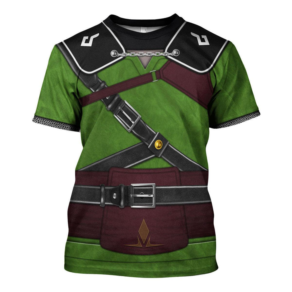 Tears Of The Kingdom Knights of Skyloft Green Unisex Hoodie Sweatshirt T-shirt Sweatpants Cosplay - Gearhomie.com