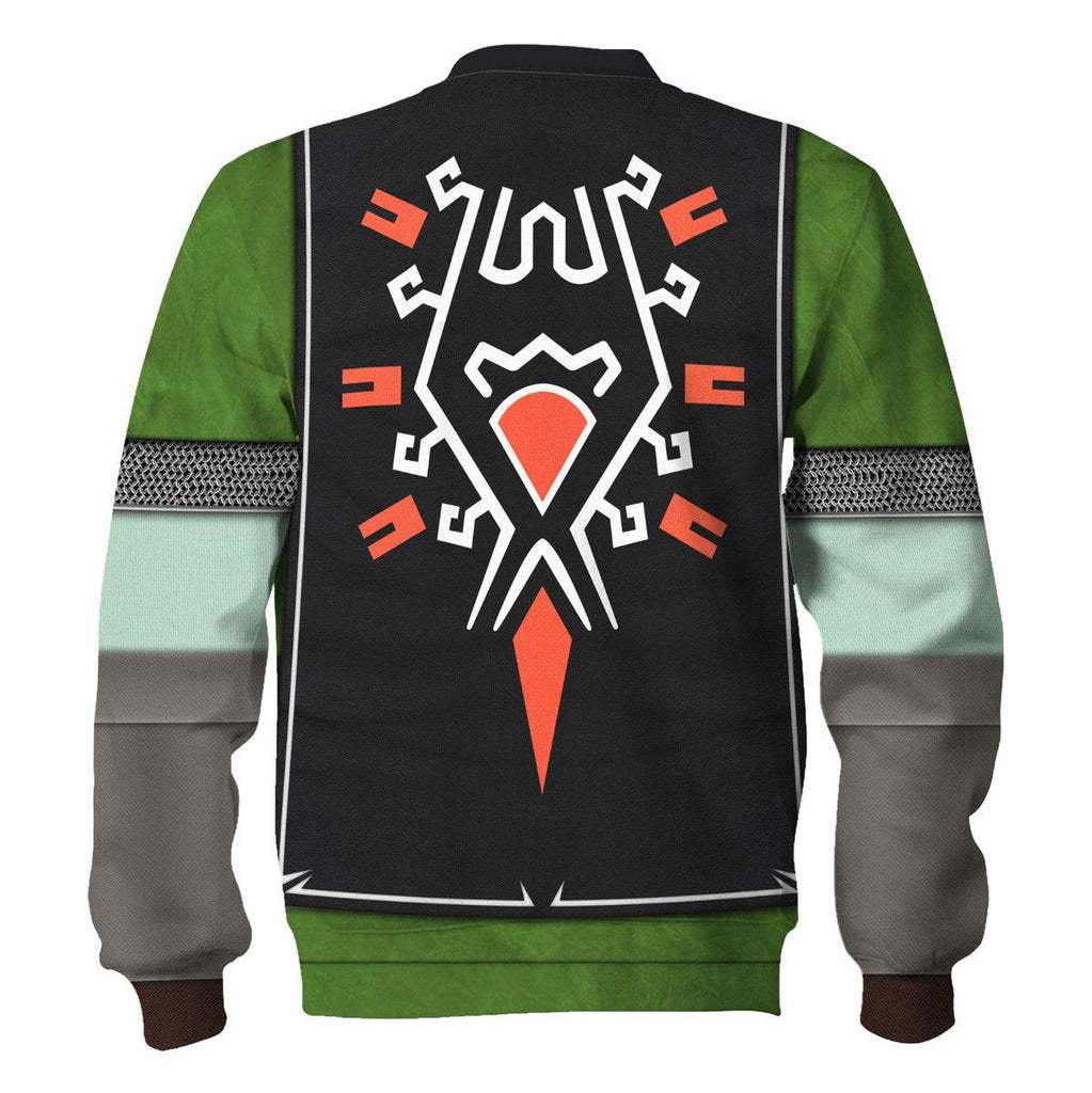 Tears Of The Kingdom Knights of Skyloft Green Unisex Hoodie Sweatshirt T-shirt Sweatpants Cosplay - Gearhomie.com