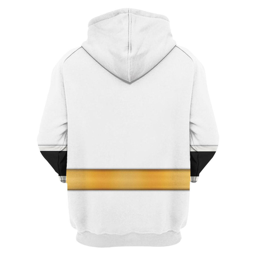 White Delphine Ranger Hoodies Sweatshirt T-shirt Hawaiian Sweatpants - Gearhomie.com