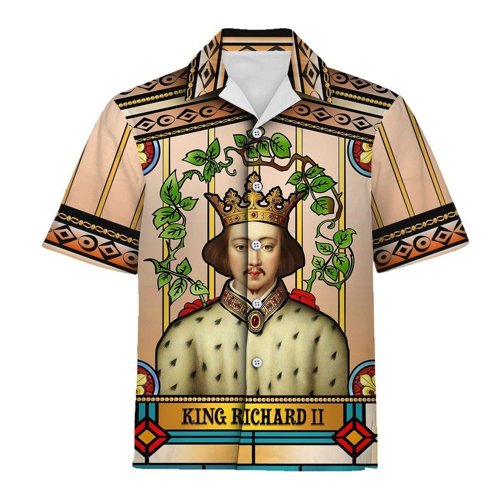 King Richard Ii Of England Hawaiian Shirt / S Qm1058