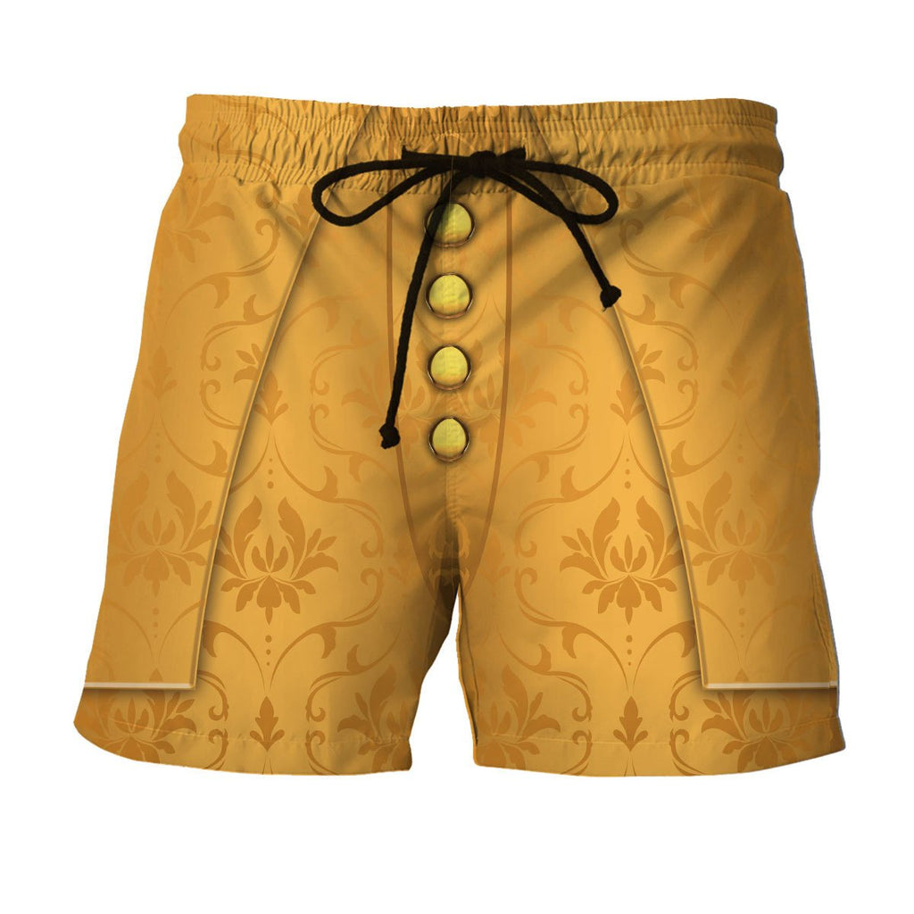 George Iii Of The United Kingdom Hawaiian Shirt Beach Shorts / S Qm767