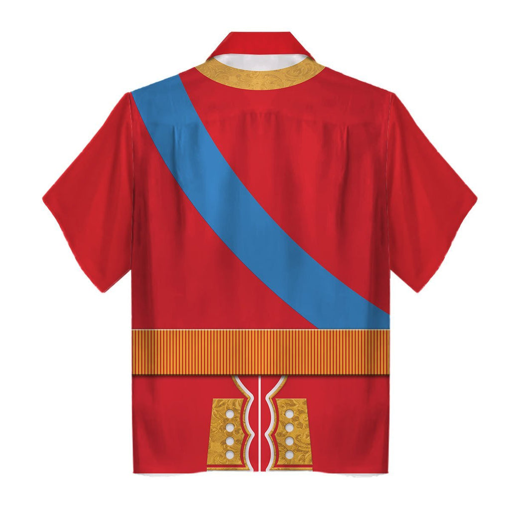Prince William Hawaiian Shirt Qr767