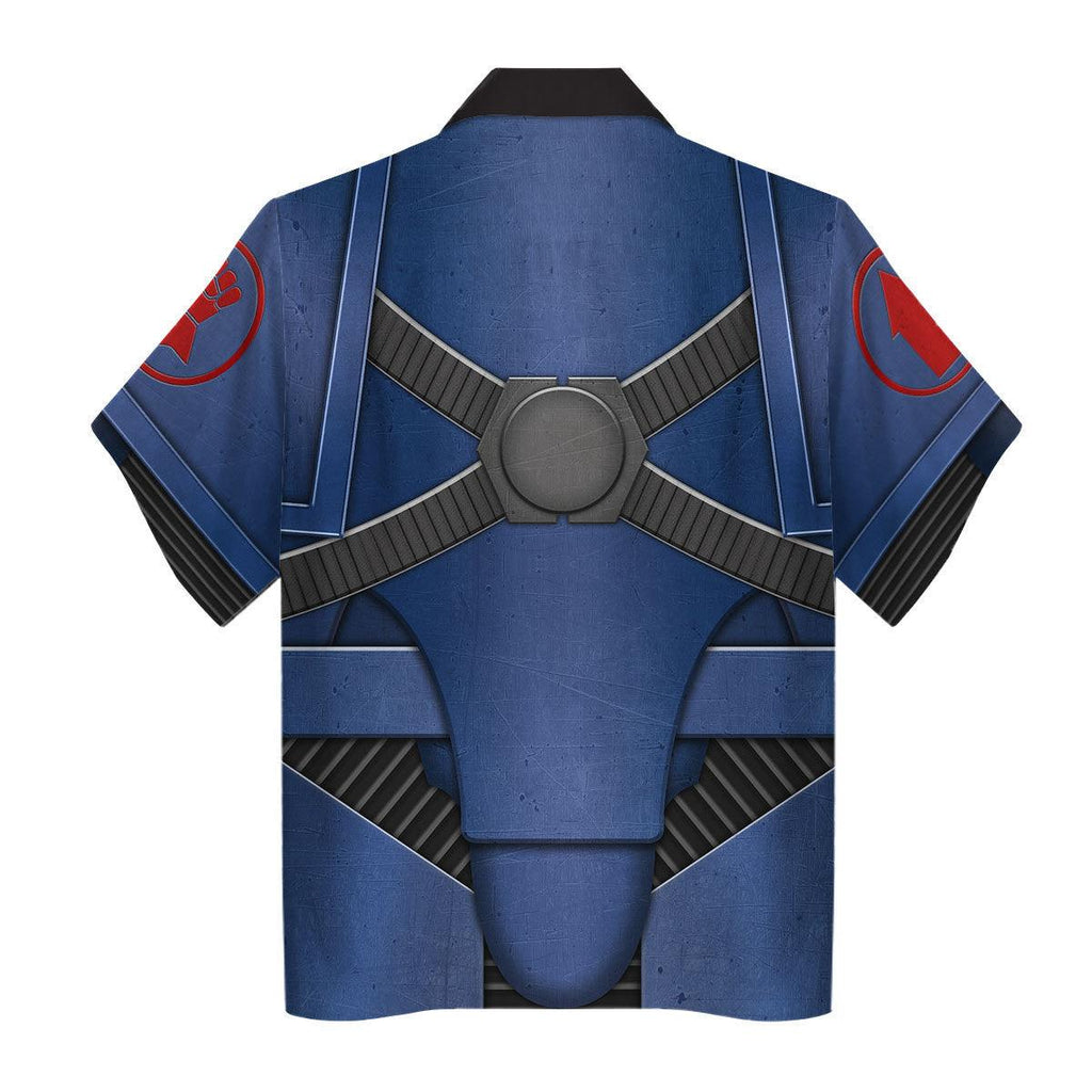 Crimson Fists Mark IV Maximus Power Armor T-shirt Hoodie Sweatpants Cosplay - DucG