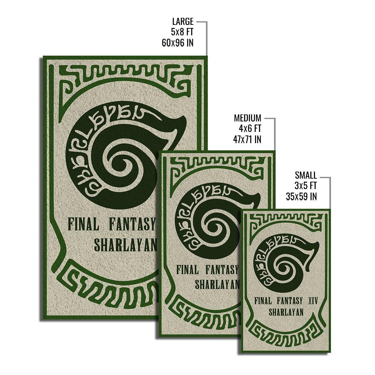 Final Fantasy XIV Sharlayan Rug – Gearhomie.com