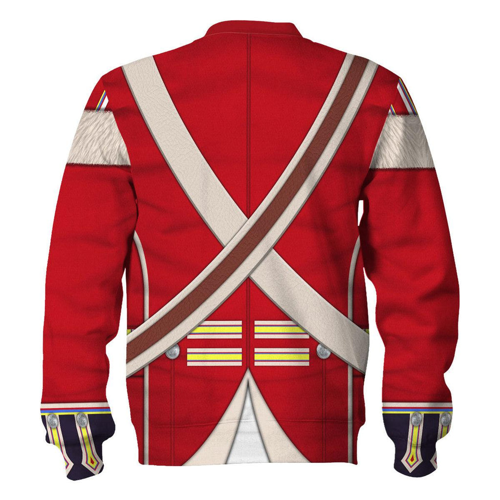 Gearhomie 23rd Foot (Royal Welch Fuzileers ) Private – Grenadier Company (1802-1812) Uniform All Over Print Hoodie Sweatshirt T-Shirt Tracksuit - Gearhomie.com