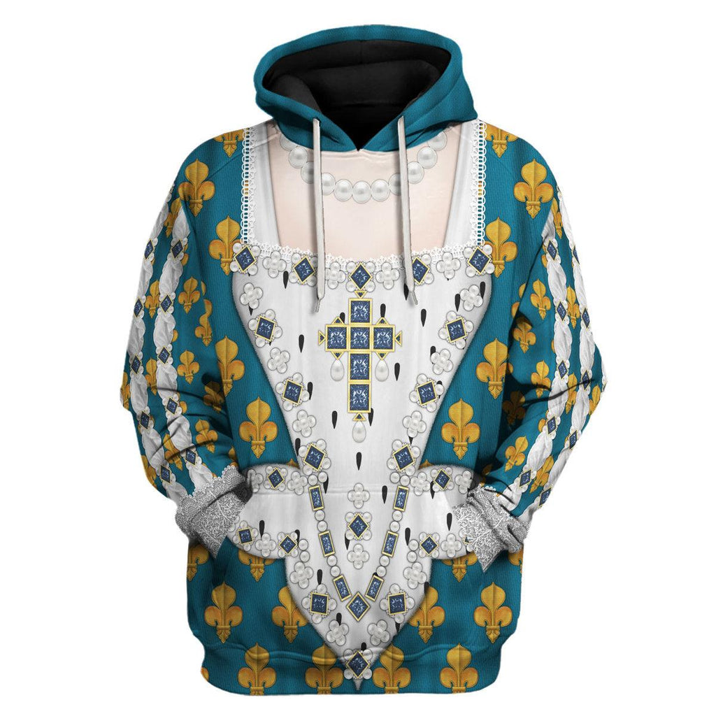 Gearhomie Anne of Austria Costume All Over Print Hoodie Sweatshirt T-Shirt Tracksuit - Gearhomie.com