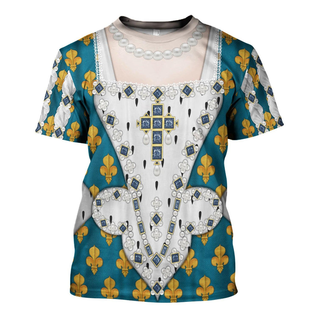 Gearhomie Anne of Austria Costume All Over Print Hoodie Sweatshirt T-Shirt Tracksuit - Gearhomie.com