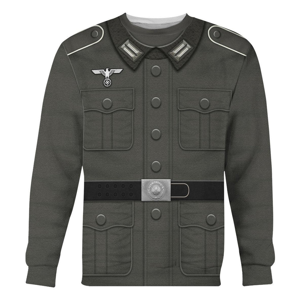 Gearhomie Basic German Army Uniform- Private Soldier Costume Hoodie Sweatshirt T-Shirt Tracksuit - Gearhomie.com