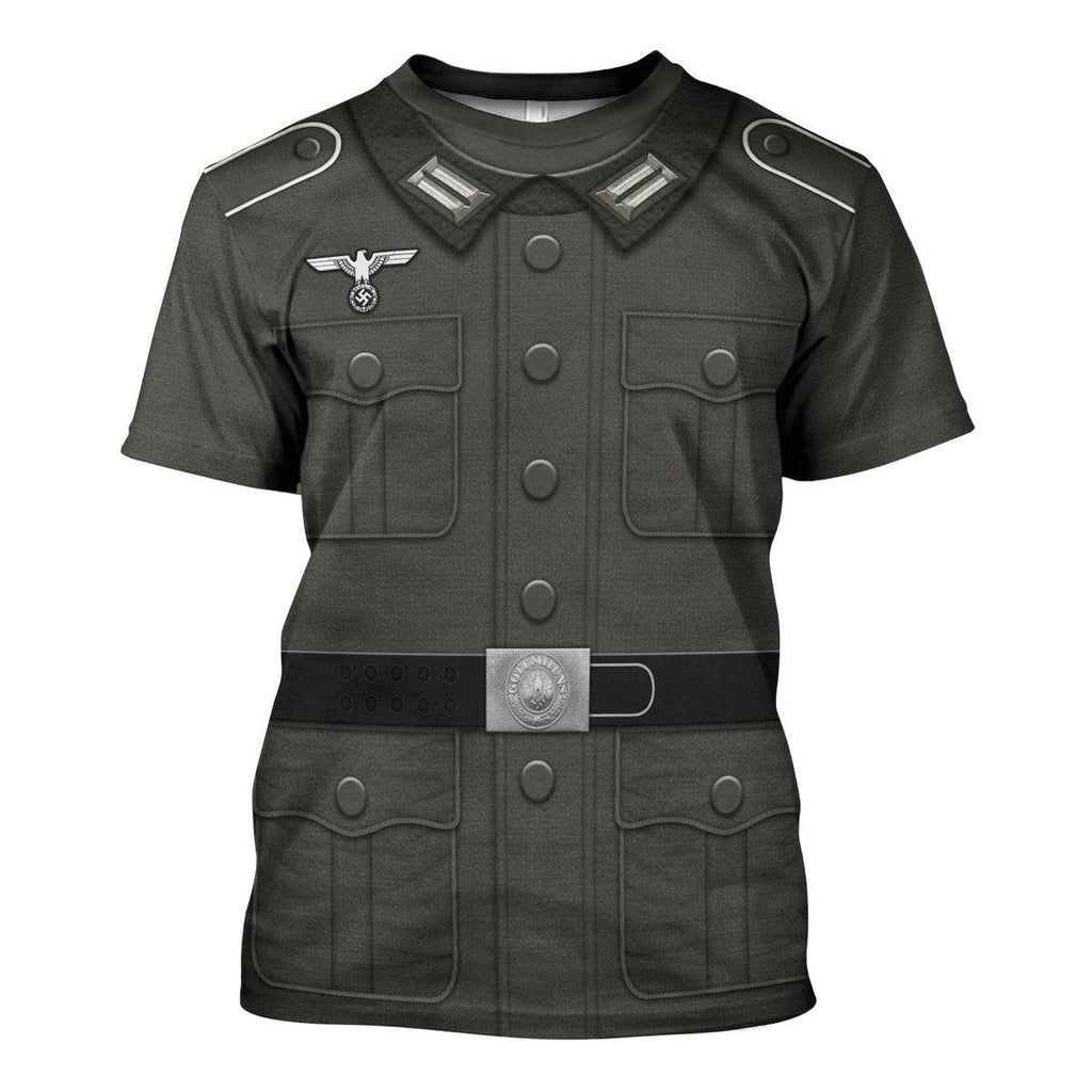 Gearhomie Basic German Army Uniform- Private Soldier Costume Hoodie Sweatshirt T-Shirt Tracksuit - Gearhomie.com
