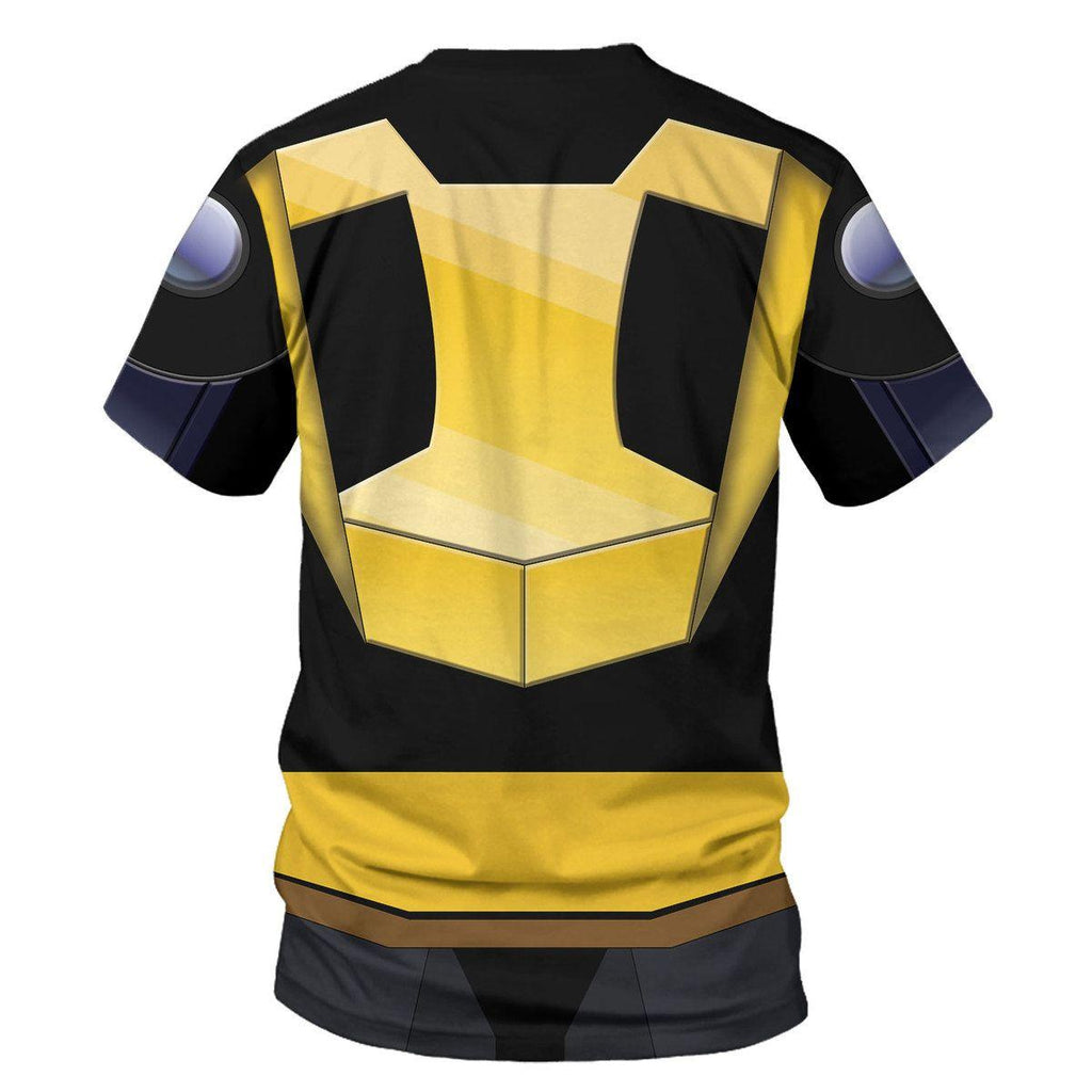Gearhomie Bumblebee Costume Cosplay Hoodie Tracksuit - DucG