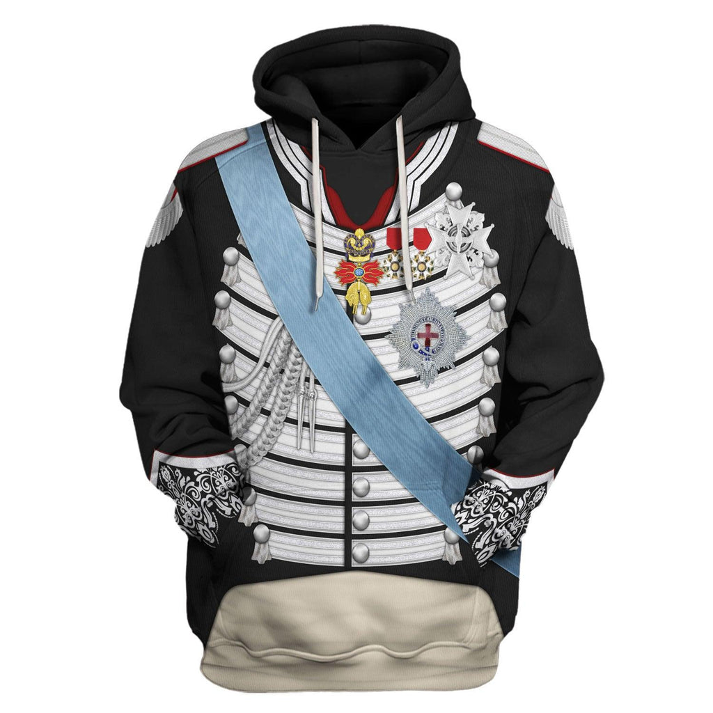 Gearhomie Charles X of France Lawrence Uniform All Over Print Hoodie Sweatshirt T-Shirt Tracksuit - Gearhomie.com