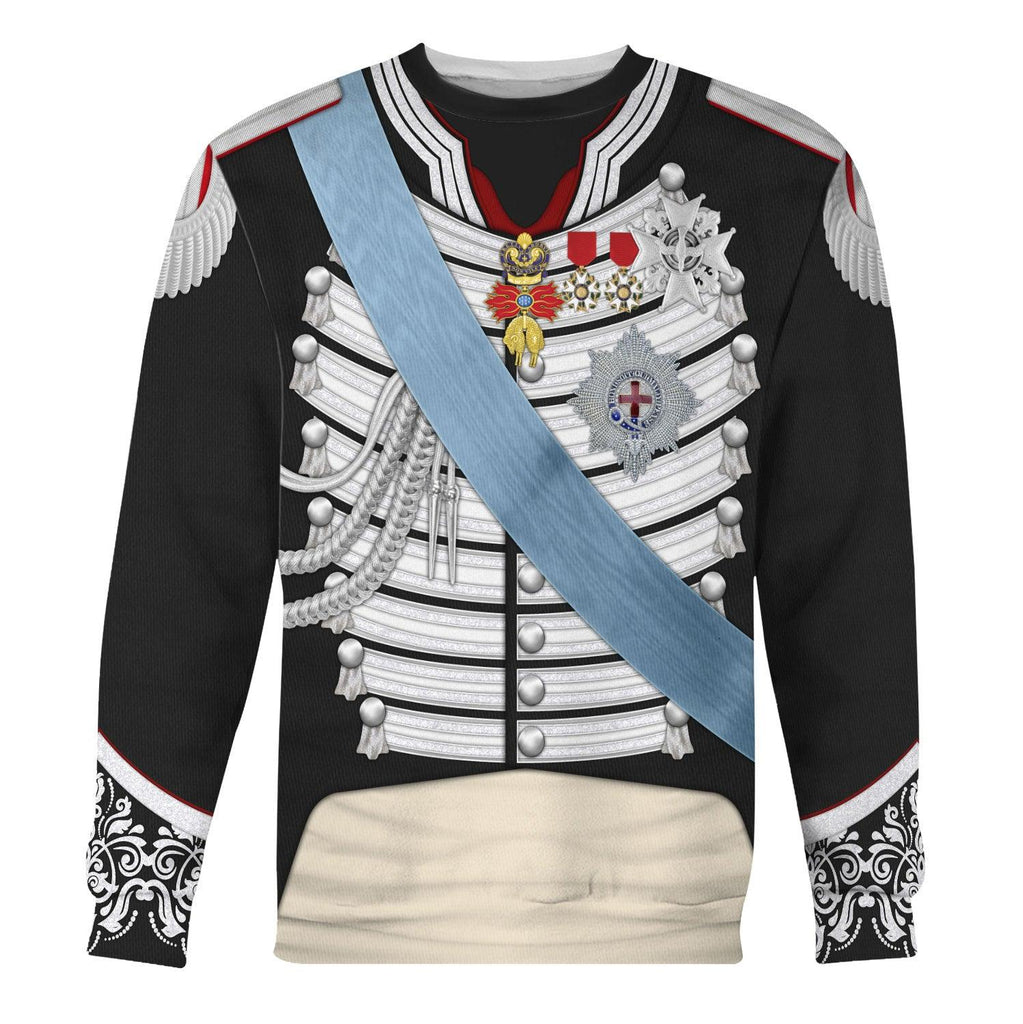 Gearhomie Charles X of France Lawrence Uniform All Over Print Hoodie Sweatshirt T-Shirt Tracksuit - Gearhomie.com