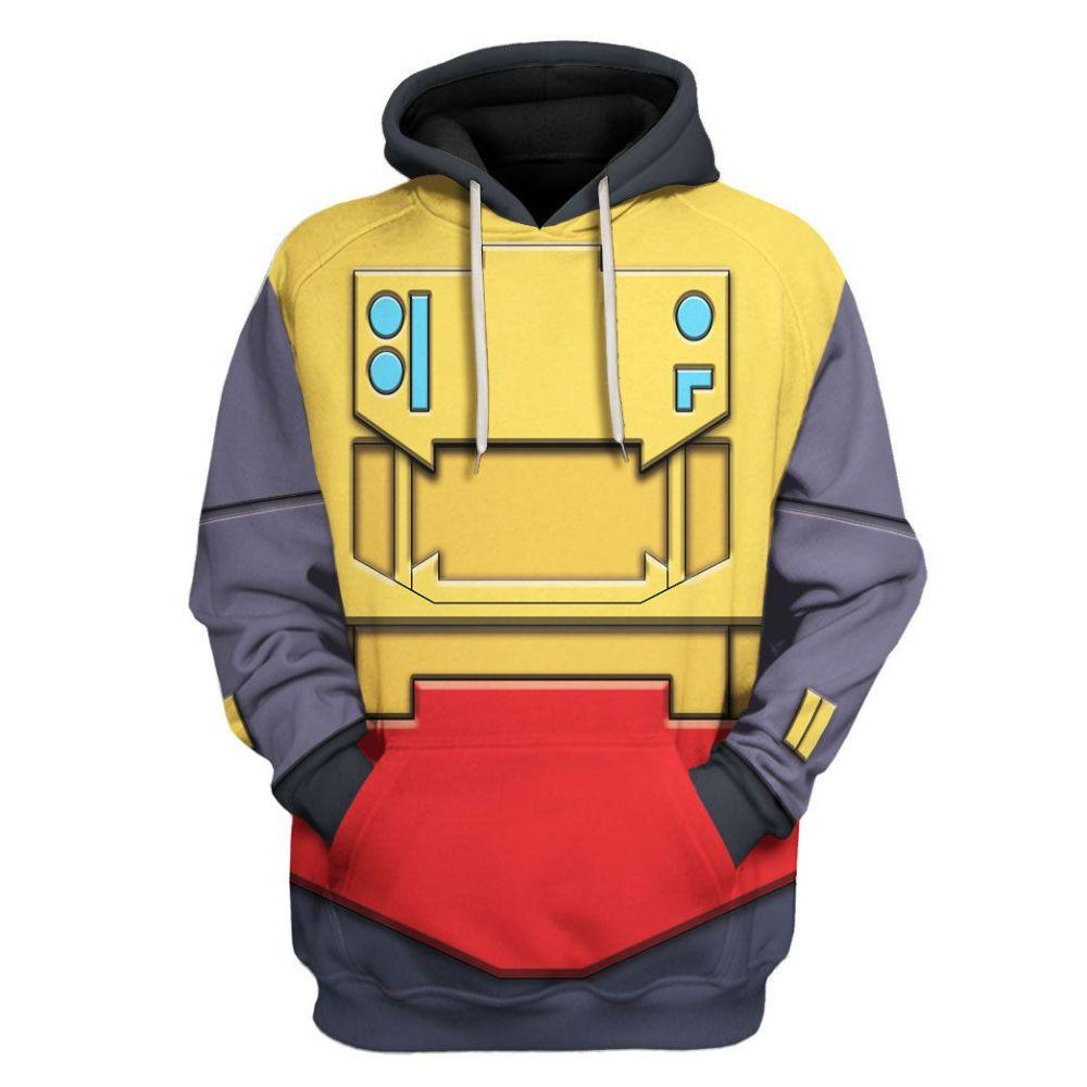 Gearhomie Dinobots Grimlock G1 Costume Cosplay Hoodie Tracksuit - DucG