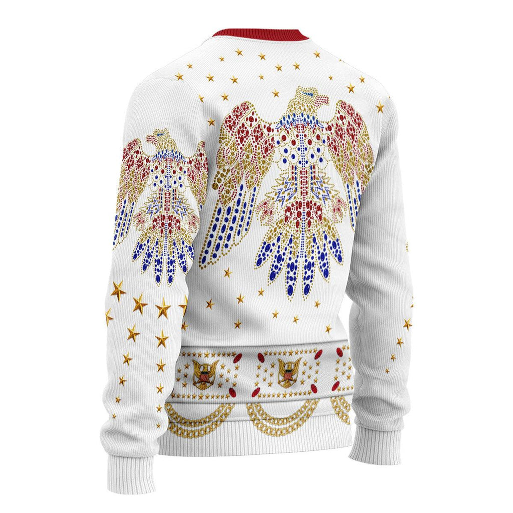 Gearhomie Elvis Costumes Christmas Ugly Sweater - Gearhomie.com