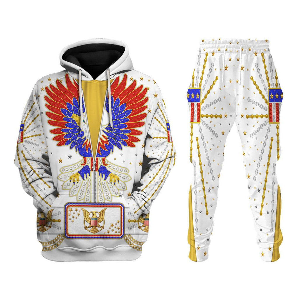 Gearhomie Elvis New Generation Eagle Costume Hoodie Sweatshirt T-Shirt Sweatpants - Gearhomie.com