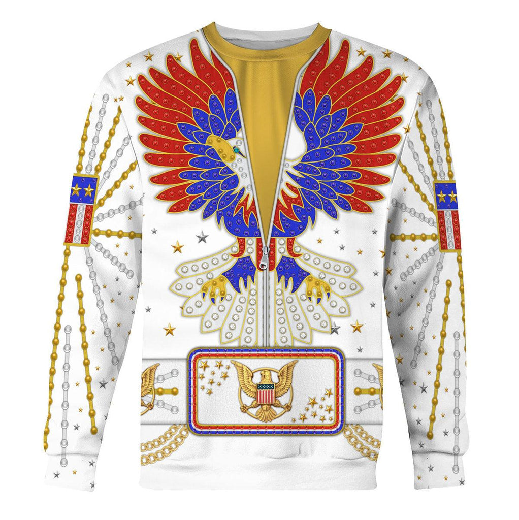 Gearhomie Elvis New Generation Eagle Costume Hoodie Sweatshirt T-Shirt Sweatpants - Gearhomie.com