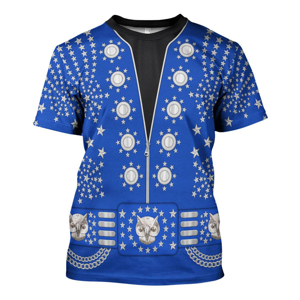 Gearhomie Elvis Owl Costume Hoodie Sweatshirt T-Shirt Sweatpants - Gearhomie.com