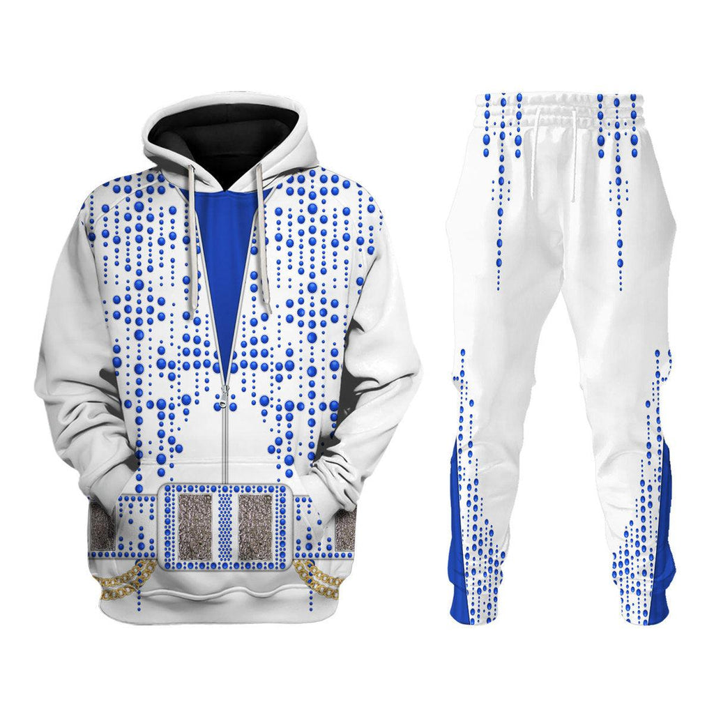 Gearhomie Elvis Raindrop Costume Hoodie Sweatshirt T-Shirt Sweatpants - Gearhomie.com