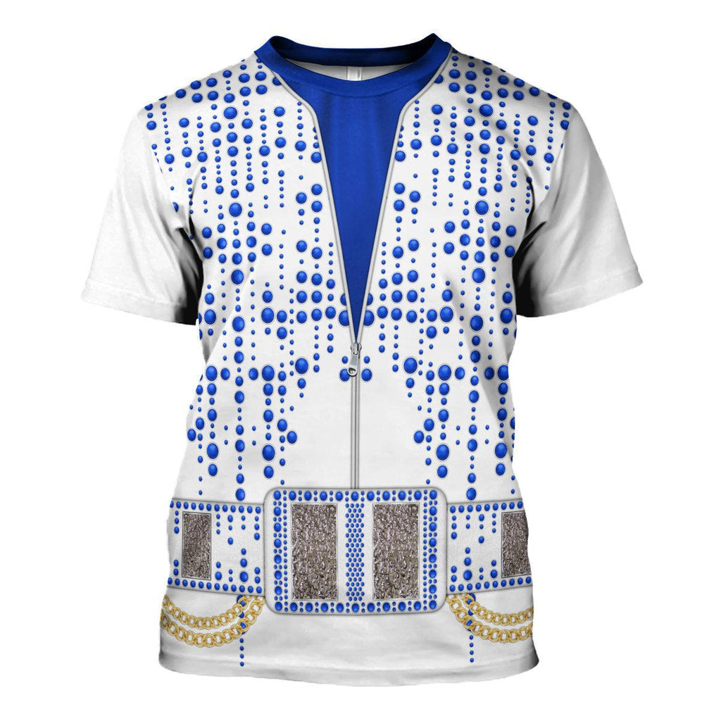 Gearhomie Elvis Raindrop Costume Hoodie Sweatshirt T-Shirt Sweatpants - Gearhomie.com