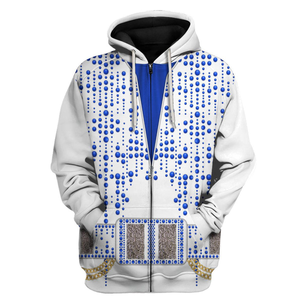 Gearhomie Elvis Raindrop Costume Hoodie Sweatshirt T-Shirt Sweatpants - Gearhomie.com