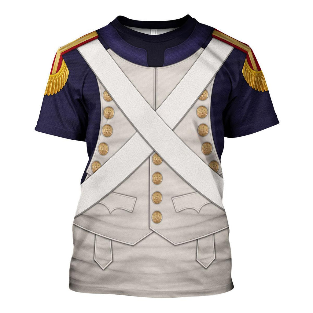 Gearhomie French Grenadier-Imperial Guard Infantry (1806-1815) Uniform All Over Print Hoodie Sweatshirt T-Shirt Tracksuit - DucG