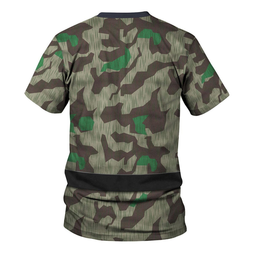 Gearhomie German Parachutist-Splinter Pattern Smock-Combat Uniform Costume Hoodie Sweatshirt T-Shirt Tracksuit - Gearhomie.com