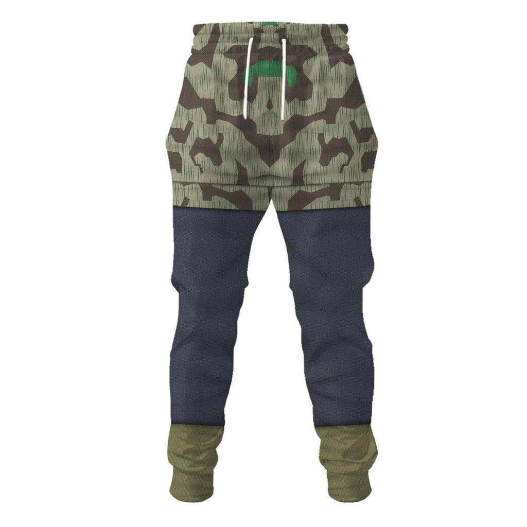 Gearhomie German Parachutist-Splinter Pattern Smock-Combat Uniform Costume Hoodie Sweatshirt T-Shirt Tracksuit - Gearhomie.com