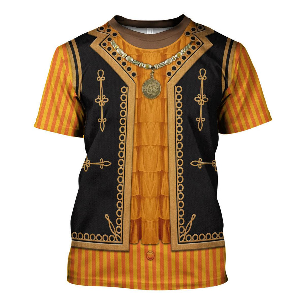 Gearhomie Guitar Burning Outfit Jimi Hendrix Costume Hoodie Sweatshirt T-Shirt Tracksuit - Gearhomie.com