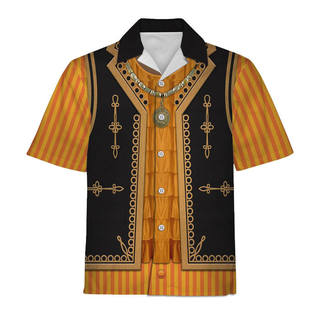 Gearhomie Guitar Burning Outfit Jimi Hendrix Costume Hoodie Sweatshirt T-Shirt Tracksuit - Gearhomie.com