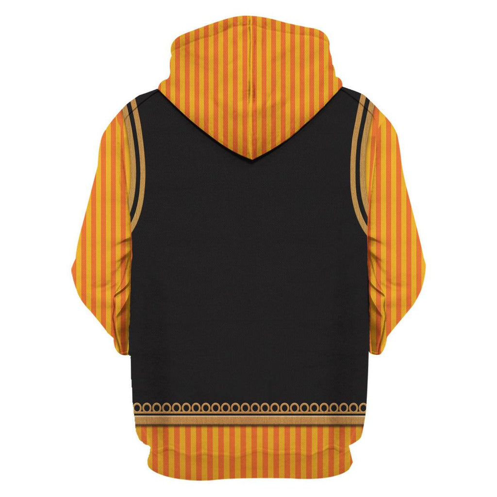 Gearhomie Guitar Burning Outfit Jimi Hendrix Costume Hoodie Sweatshirt T-Shirt Tracksuit - Gearhomie.com