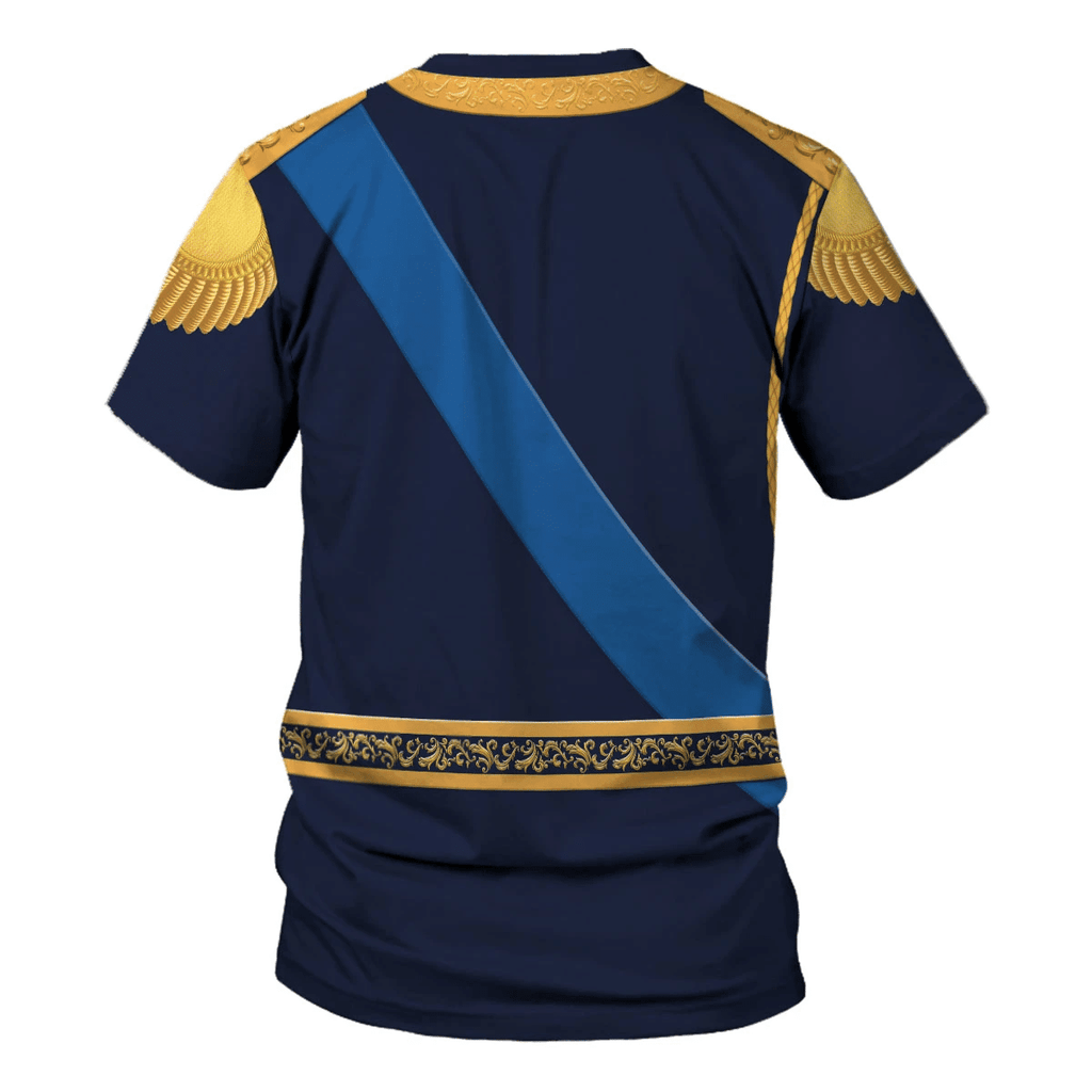 Gearhomie King George VI King of United Kingdom Costume Hoodie Sweatshirt T-Shirt Tracksuit - Gearhomie.com