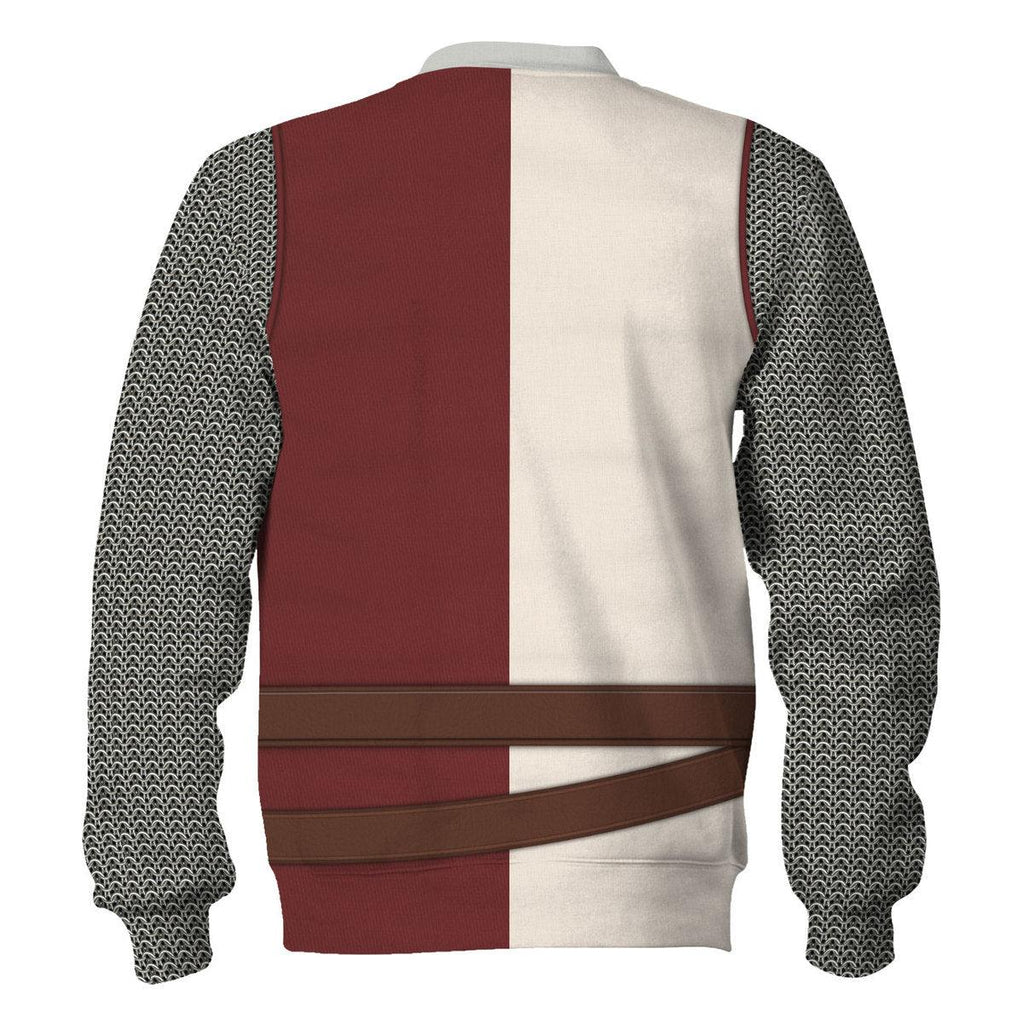 Gearhomie Knight Kingdom of Heaven Costume Hoodie Sweatshirt T-Shirt Tracksuit - Gearhomie.com