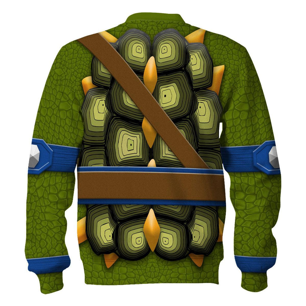 Gearhomie Leonardo TMNT Costume Hoodie Sweatshirt T-Shirt Sweatpants - Gearhomie.com