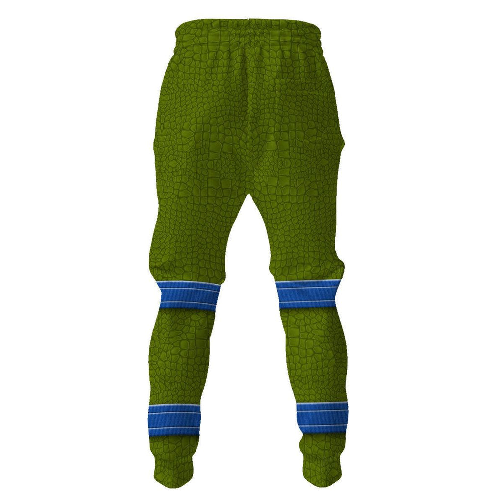 Gearhomie Leonardo TMNT Costume Hoodie Sweatshirt T-Shirt Sweatpants - Gearhomie.com