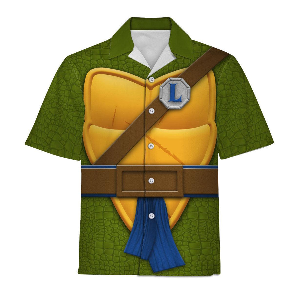 Gearhomie Leonardo TMNT Costume Hoodie Sweatshirt T-Shirt Sweatpants - Gearhomie.com