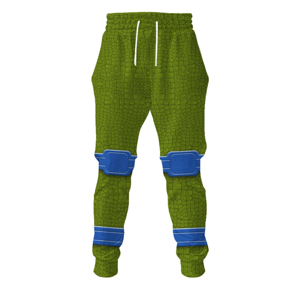 Gearhomie Leonardo TMNT Costume Hoodie Sweatshirt T-Shirt Sweatpants - Gearhomie.com